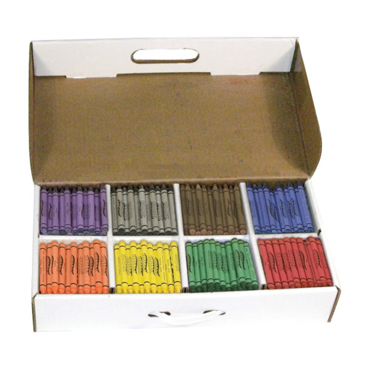 6 Packs: 400 ct. (2,400 total) Prang® Crayons Master Pack